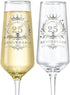 25th Wedding Anniversary Champagne Flutes Gift